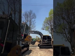 Χρησιμοποιημένη εκσκαφέας Vovlo EC240 έτοιμη για φόρτωση