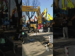 Χρησιμοποιημένη Μίνι Εκσκαφέας Κομάτσου PC70-8 Δεύτερο Χέρι Εκσκαφέας 48.5KW Δυνατότητα σε απόθεμα