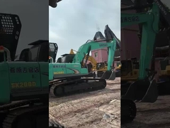 SK200-8 Χρησιμοποιηθέντες εξορυκτές Kobelco Μεσαίου μεγέθους 0,8m3 Δυνατότητα κουβάς 114KW